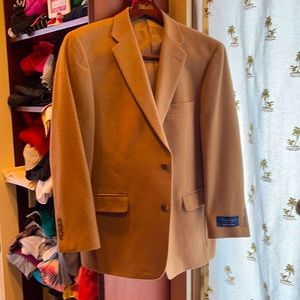 Turnbury Pure Camel Hair Sport Coat/Blazer 40R